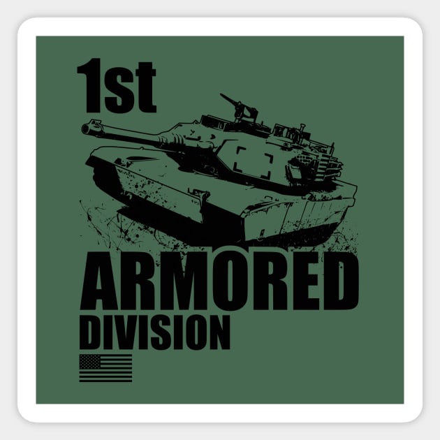 U.S. Armored Cavalry Sticker by Firemission45